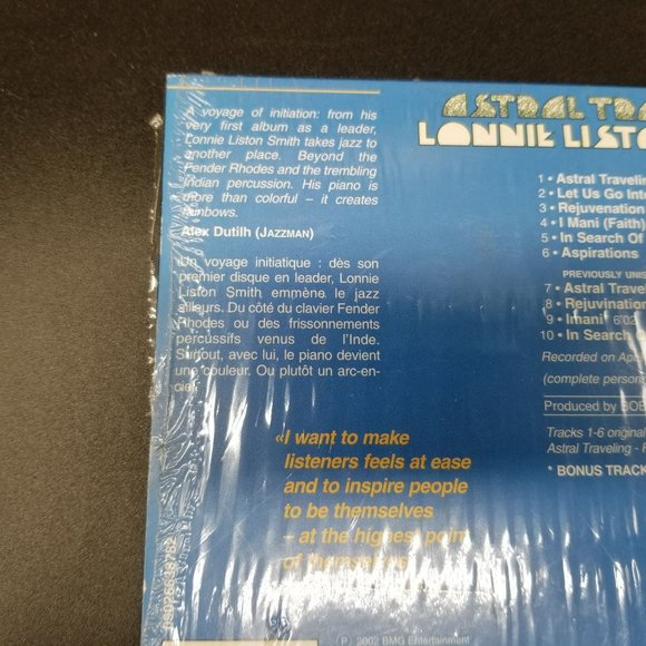 Lonnie Liston Smith Music CD Astral Traveling Import Jazz Piano Bob Thiele Bonus - Picture 8 of 12